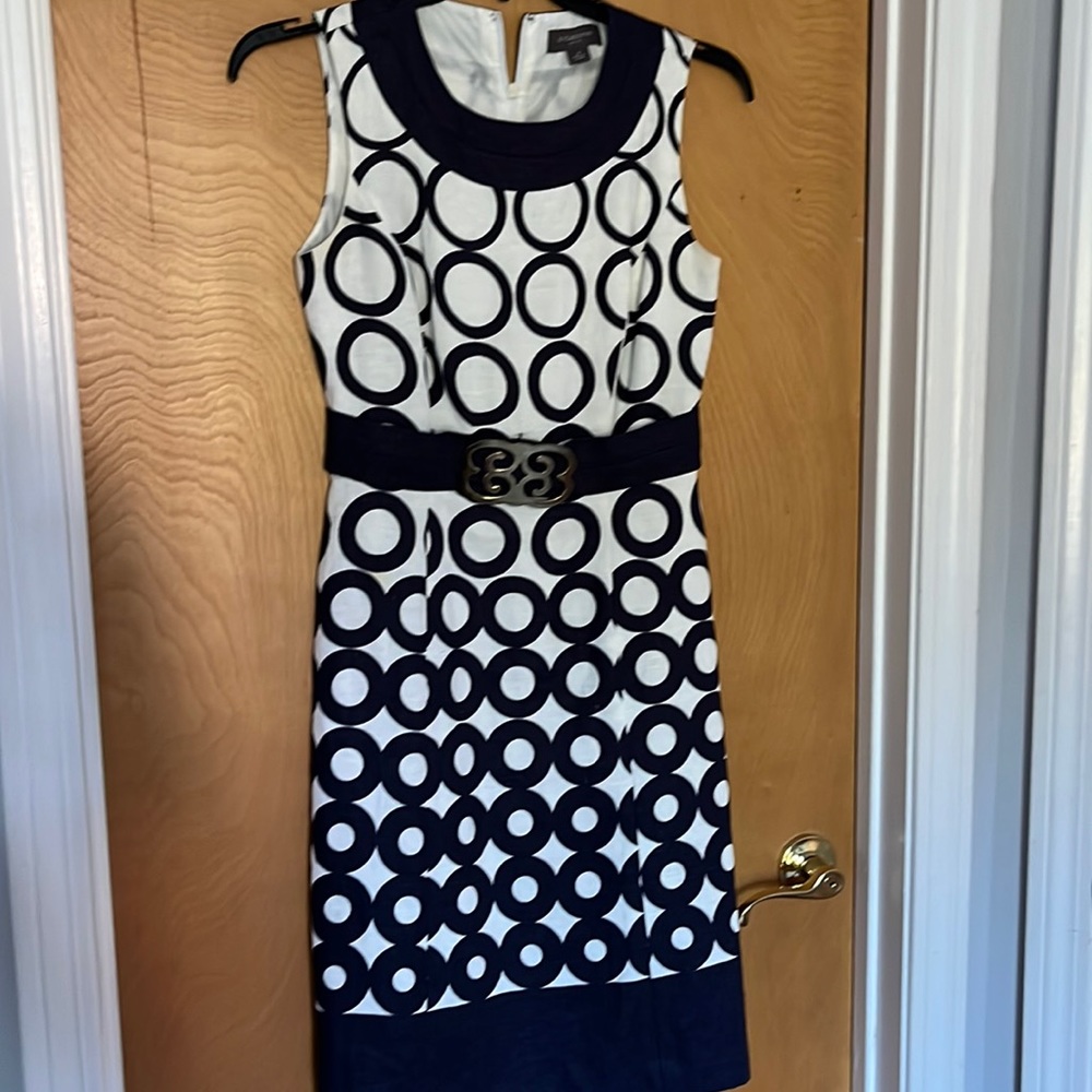 Classic Liz Claiborne navy design dress size 4